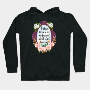 Motivational quote mirror Hoodie